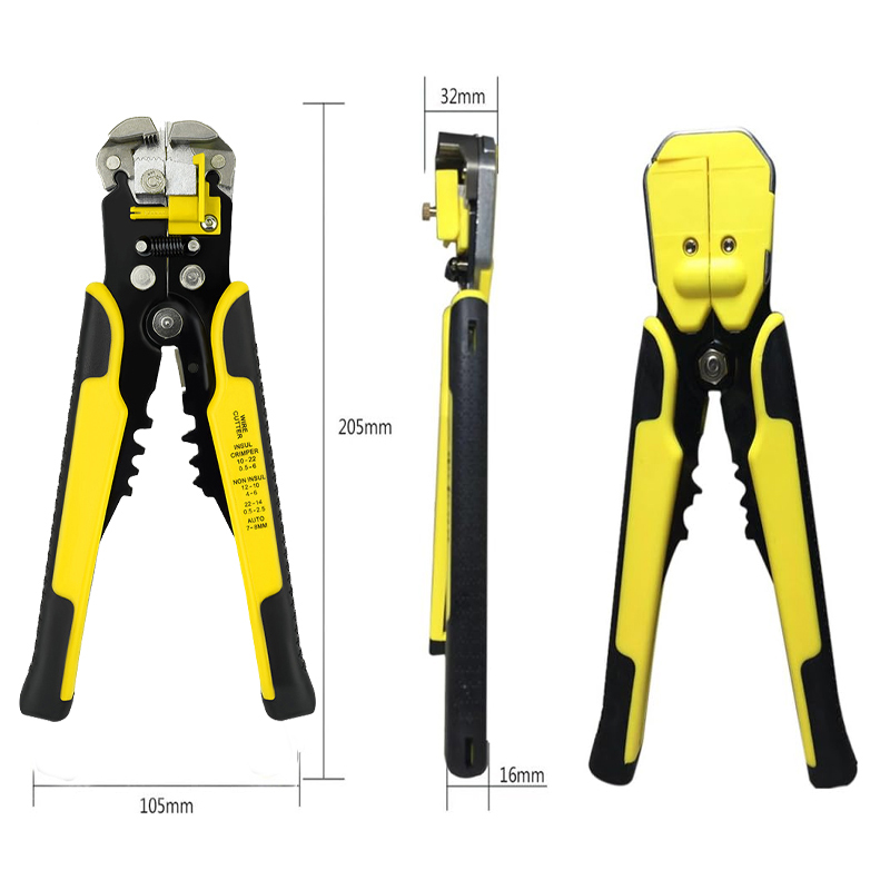 Power Tools Yellow - 【Novità 2026】Pinza Multifunzione per Spellatura, Taglio