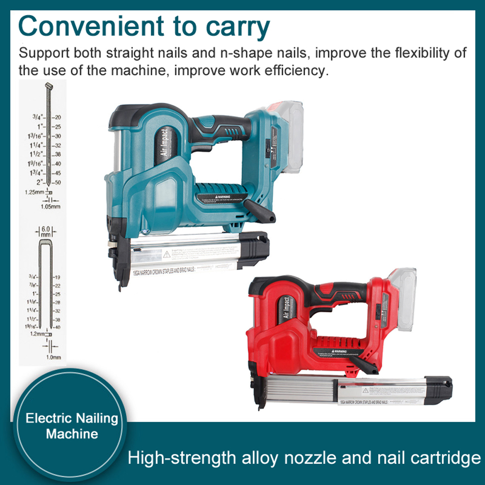 Nail Gun Brad - Chiodatrice elettrica Chiodatrice senza fili Cucitrice