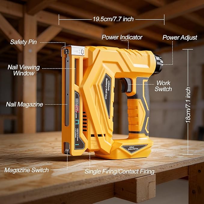 Chiodatrice Elettrica a 2 Moda - Nail Gun Brad recensione e prezzo