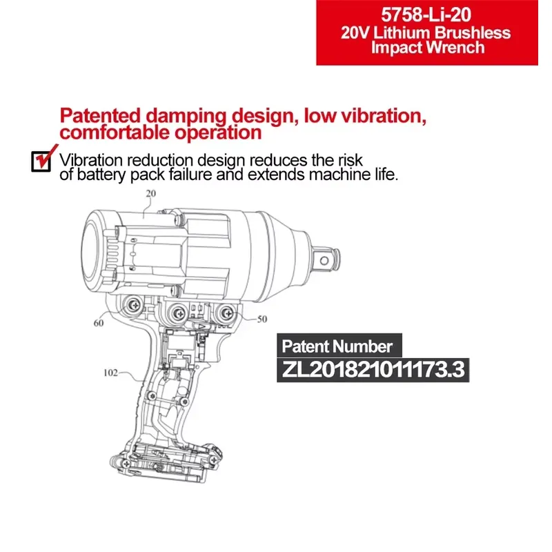 Chiave a impulsi Devon 20V a g - Power Tools Manufacturers recensione e prezzo