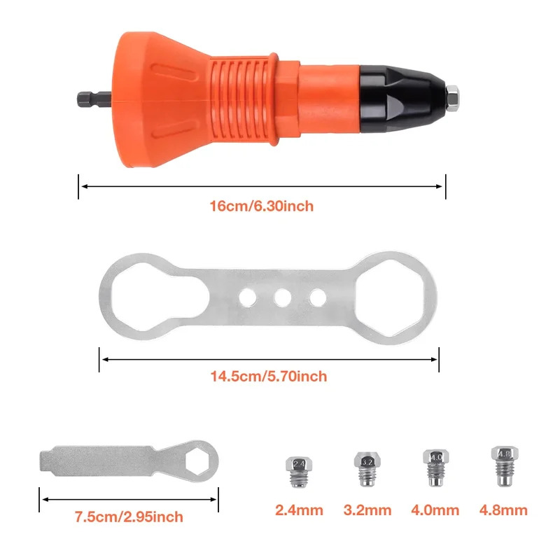 Adattatore per rivettatrice el - Power Tools Manufacturers recensione e prezzo